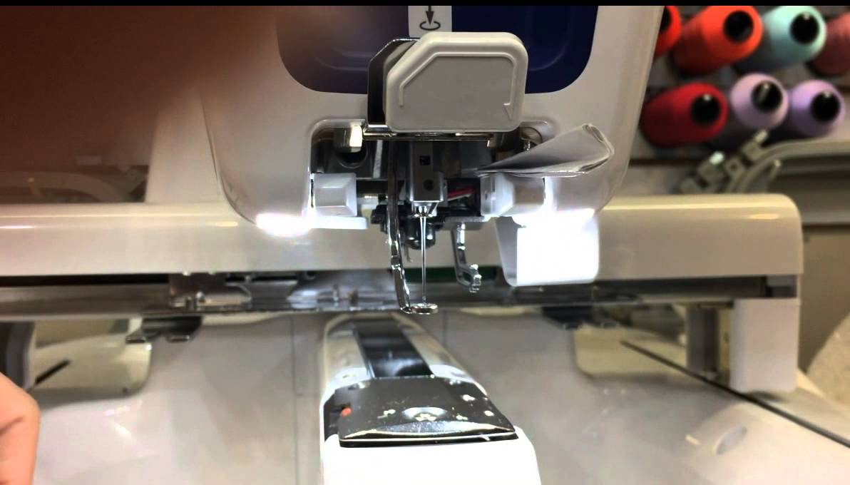 Brother PRS100 Free Motion Mode test