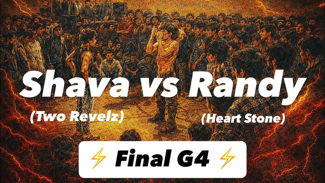 Final G4 Electro Dance - Shava (Two Revelz) vs Randy (Heart Stone)