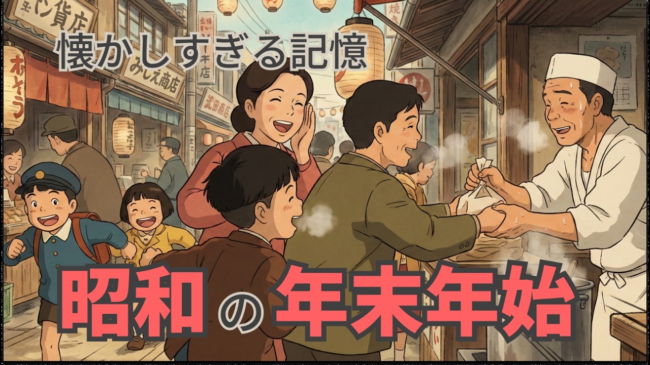 昭和の年末年始へタイムスリップ｜昭和40年代の記憶