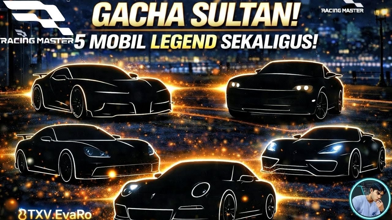 RACING MASTER SEA | GACHA BOROS🤑  ALL IN ALL HASIL 5 LEGEND CAR SEKALIGUS🔥❗