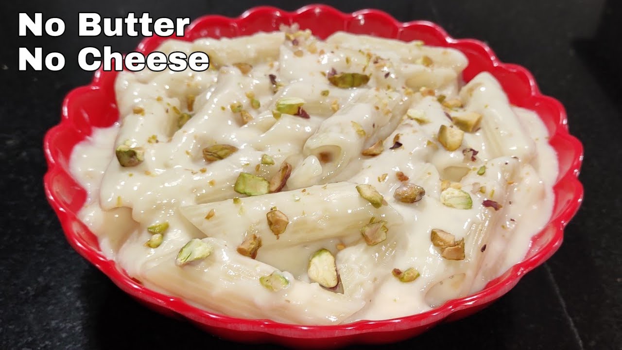 Sweet White Sauce Pasta | Sweet Malai Pasta | No Butter No Cheese | Pasta recipe in Hindi