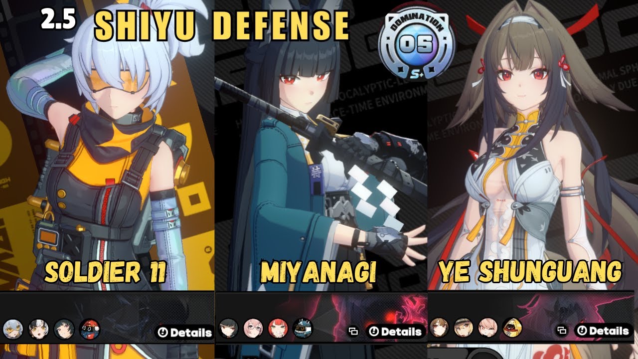 Shiyu Defense Ye Shunguang Miyabi Soldier 11| Zenless Zone Zero v2.5
