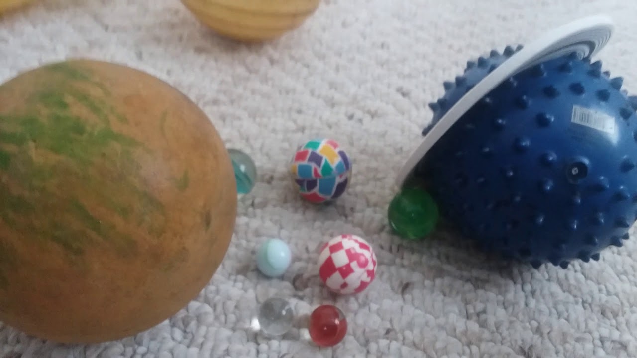 Planet size with balls