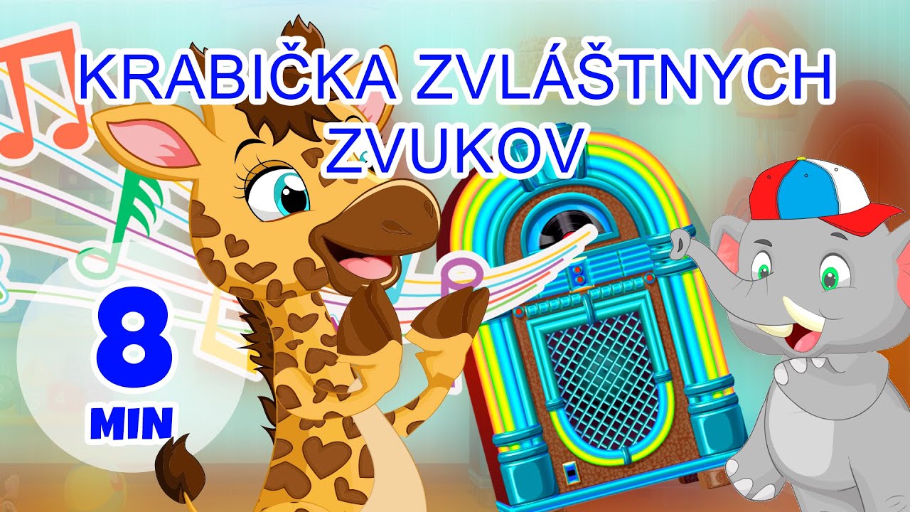 Krabica zvláštnych zvukov - 8 min Giramille | Detské riekanky a pesničky
