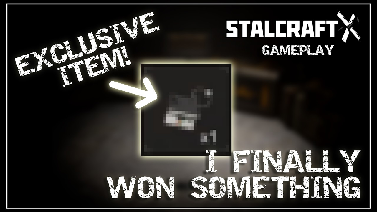Я НАКОНЕЦ-ТО ВЫИГРАЛ ЧТО-ТО ЭКСКЛЮЗИВНОЕ!!! | Геймплей Stalcraft X