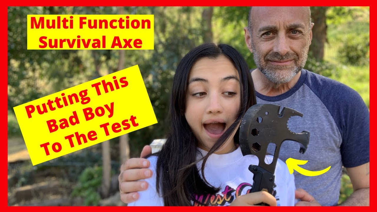 Off Grid Tools Survival Axe aka Lil Trucker Put To The Test