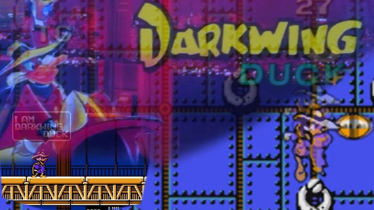 Darkwing Duck - (NES - Dendy - 8 bit) - Walkthrough HD no commentary