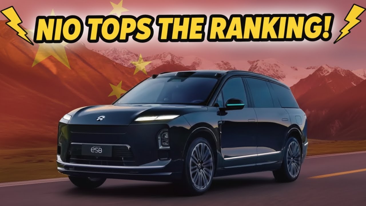 China's List is Out and Nio Tops the Rankings!