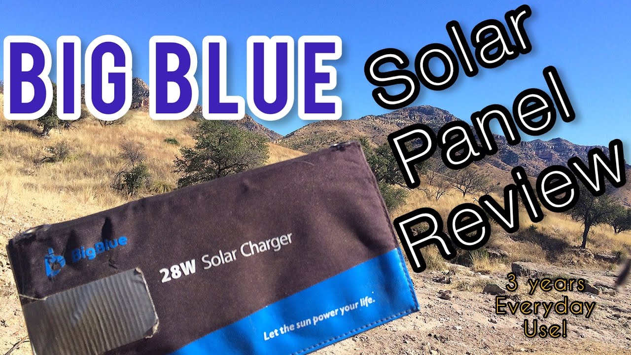 Big Blue Solar Panel Review (3 Yrs Full-Time Everyday Use)