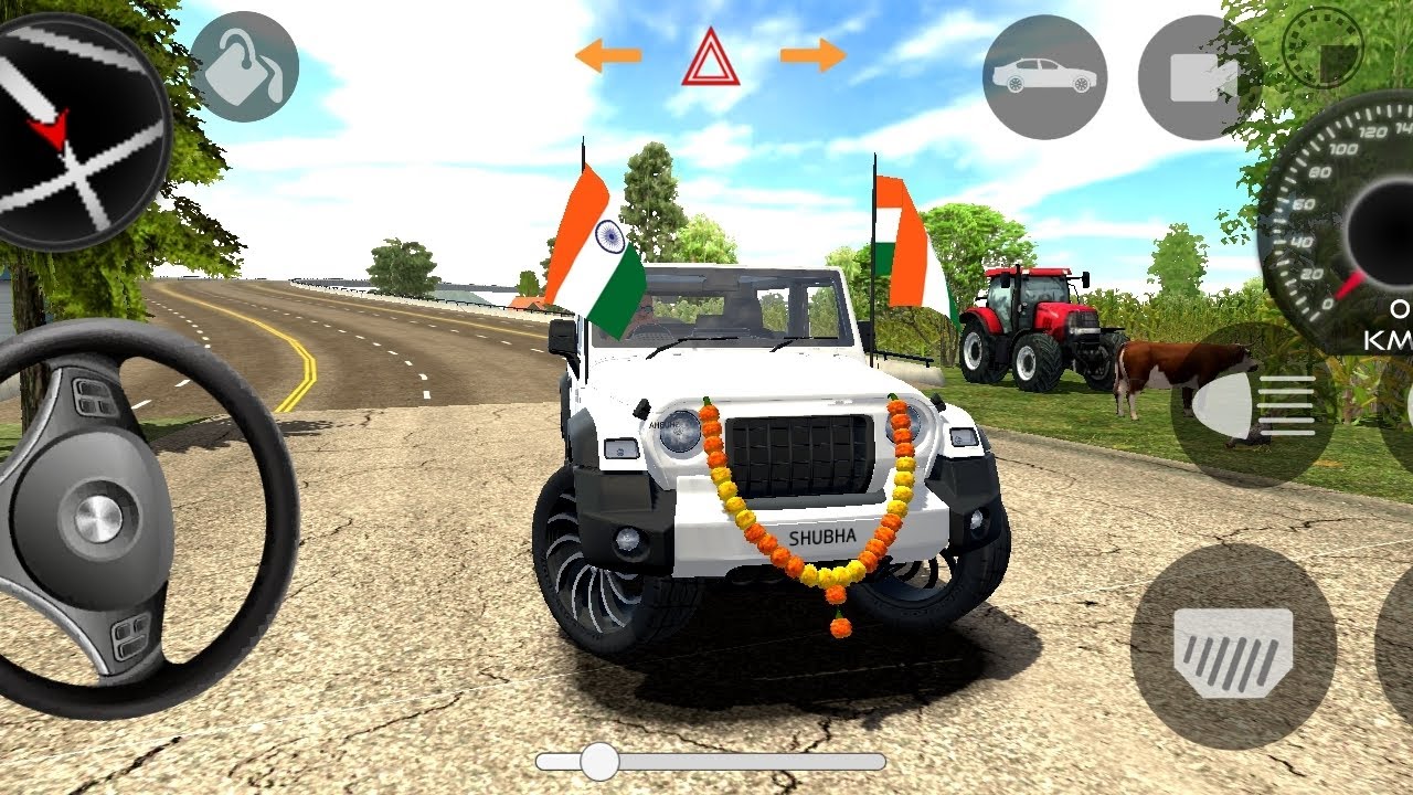 Indian car stimulator 3d (dollar song) || car game play || gadi game thar 2026