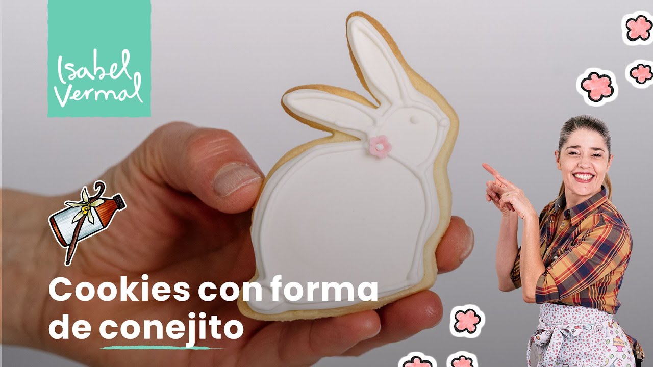 Cookies con forma de conejito