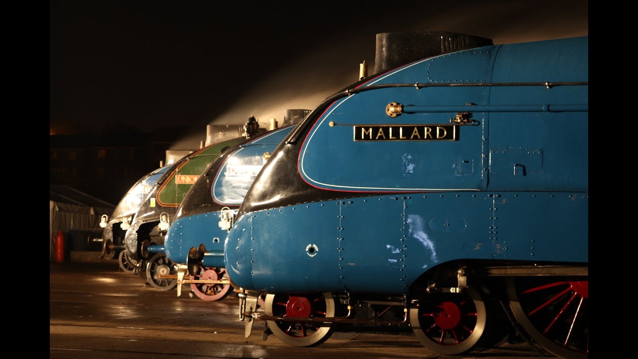MALLARD 75 - The Great Goodbye at Shildon National Railway Museum 2014