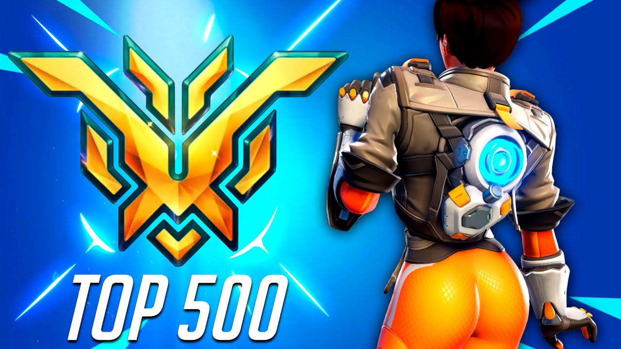s9mm PRO TRACER GAMEPLAY ON KING'S ROW! [ OVERWATCH 2 TOP 500 SEASON 4 ]