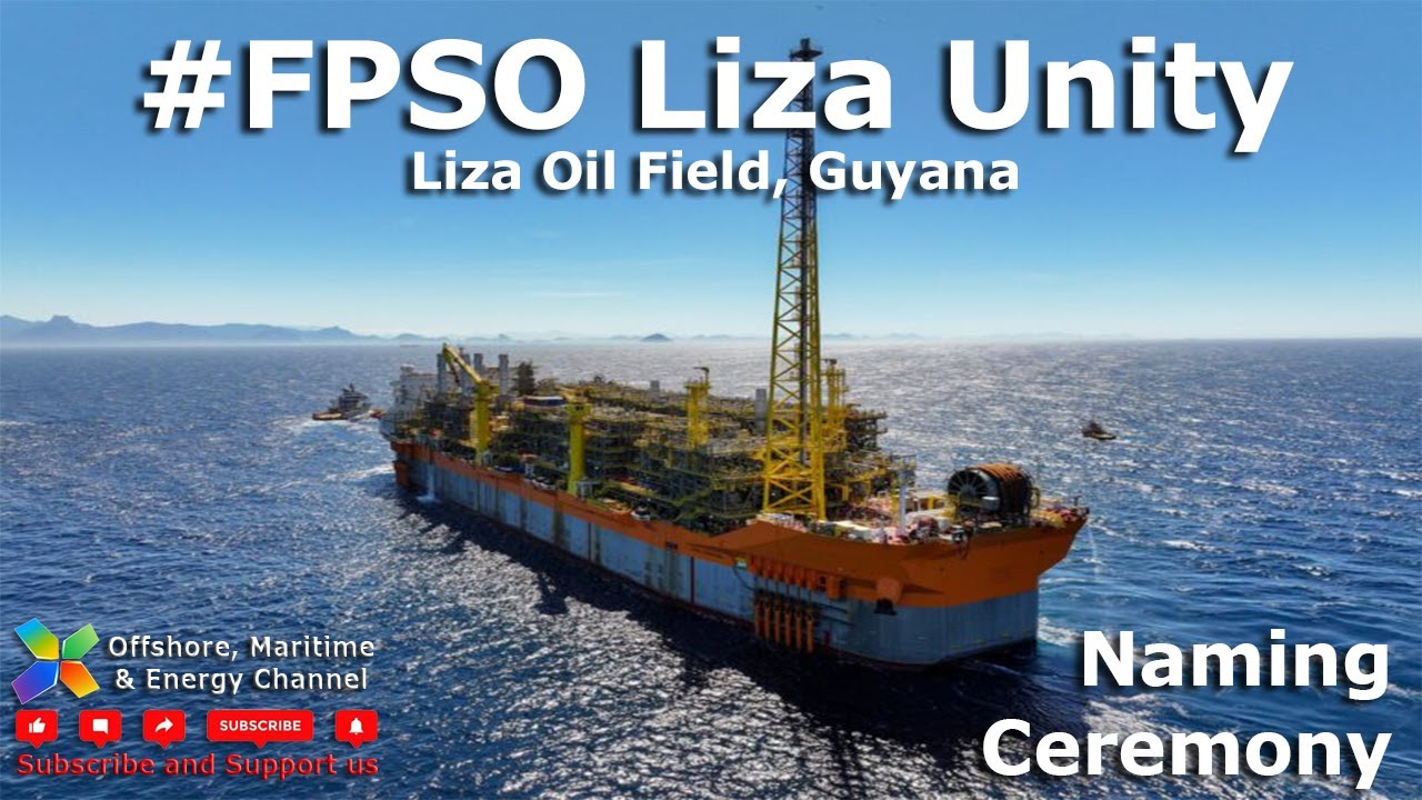 FPSO Liza Unity - Naming Ceremony