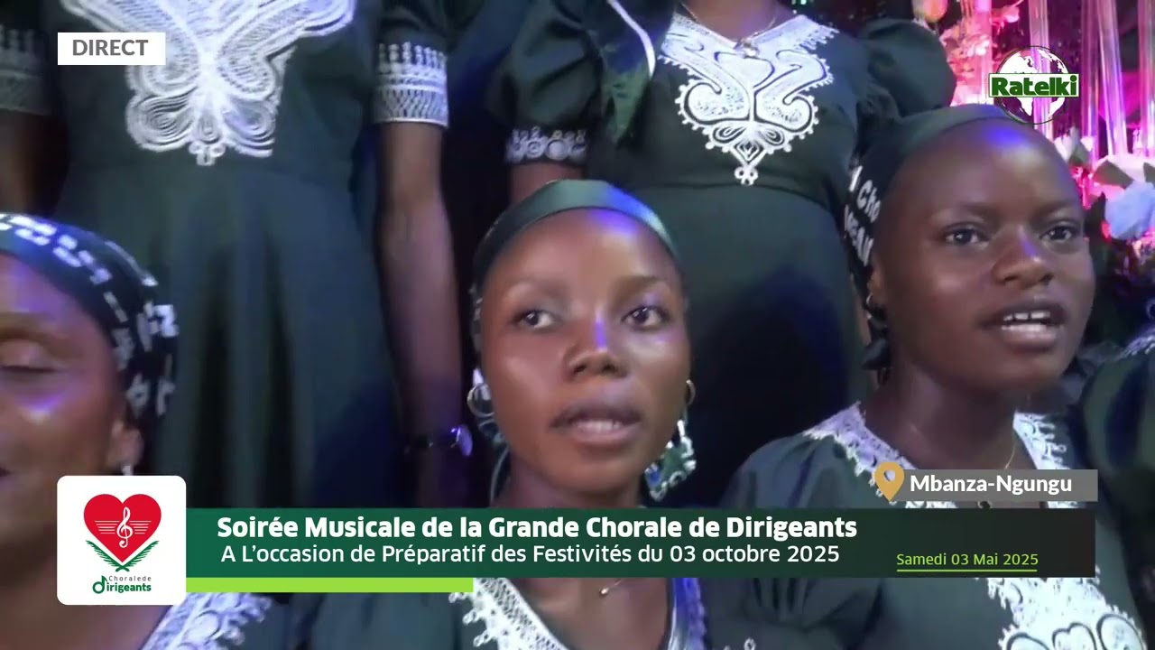 Chorale de dirigeants mbanza ngungu le 03/03/2025
