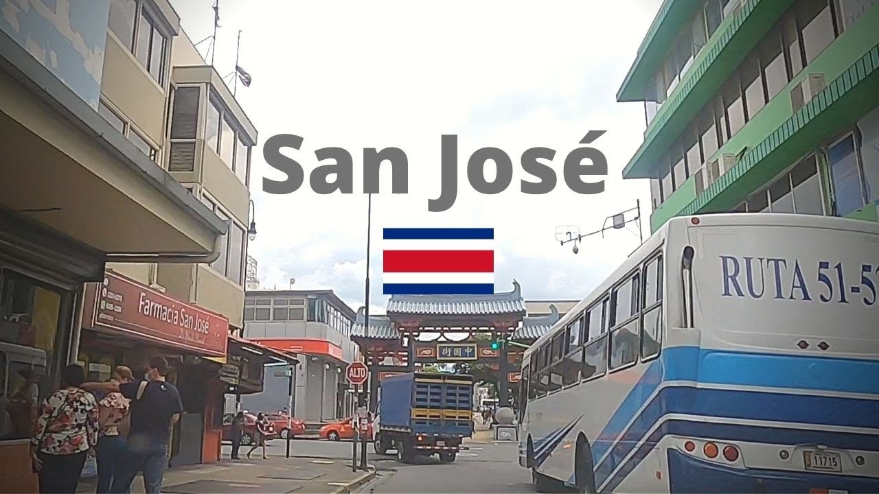 DRIVING in SAN JOS&Eacute;, COSTA RICA!
