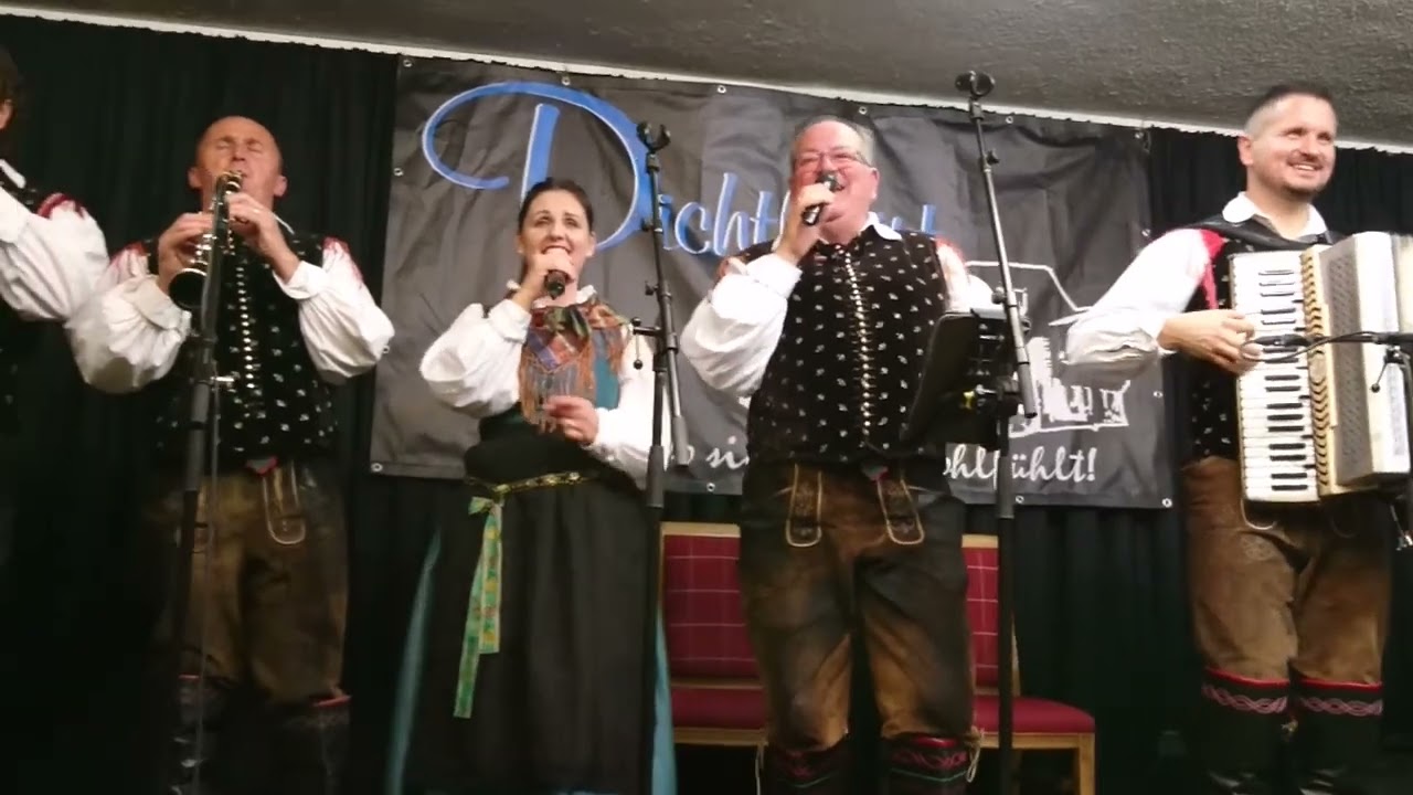 Alpski Kvintet / Die Alpenoberkrainer - Am Jakobshorn / S harmoniko med smučarji