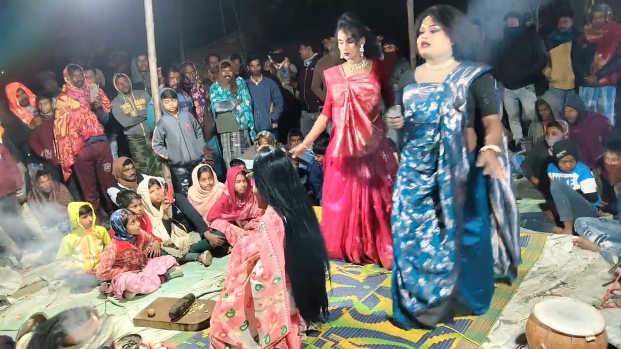  January 2026 akdil gaan দাসি দের নিয়ে যাচ্ছে নদিতে ফুল বাটতে l like comment subscribe 