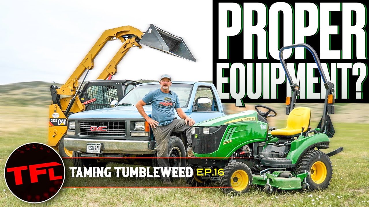 Here's Every Piece Of Equipment WE BOUGHT To Take Care Of Our Ranch! | Taming Tumbleweed Ep.16