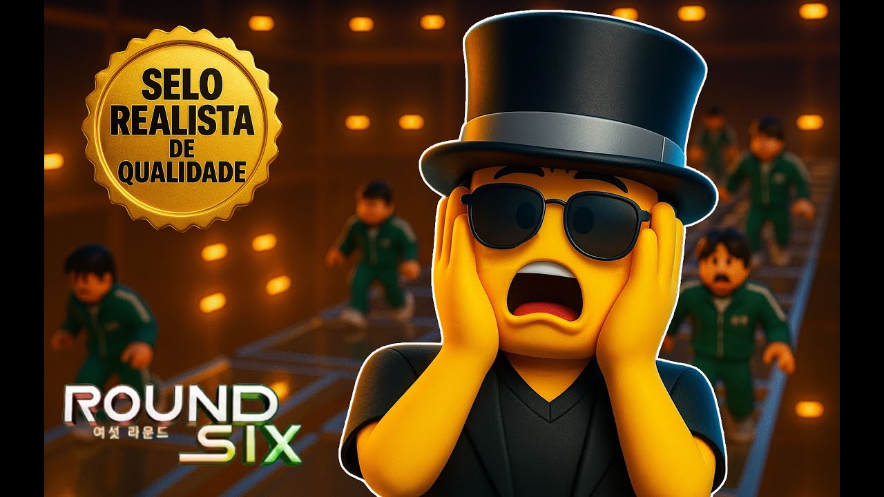 ROUND 6 MAIS REALISTA DO ROBLOX ! IMPRESSIONANTE !!!  (Round Six) 
