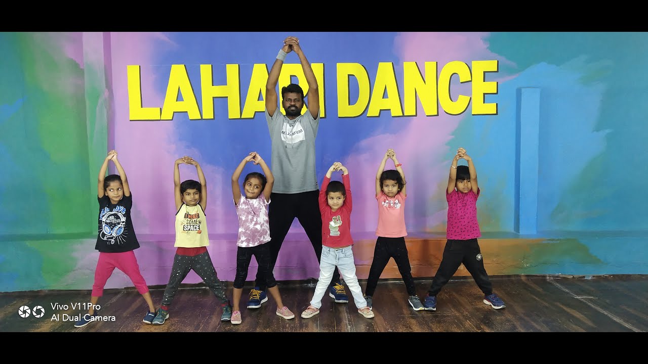 #DANCE BASIC STEPS FOR KIDS STEP BY STEP IN TELUGU LANGUAGE# EPISODE-4 #Lahari Dance Fitness Academy