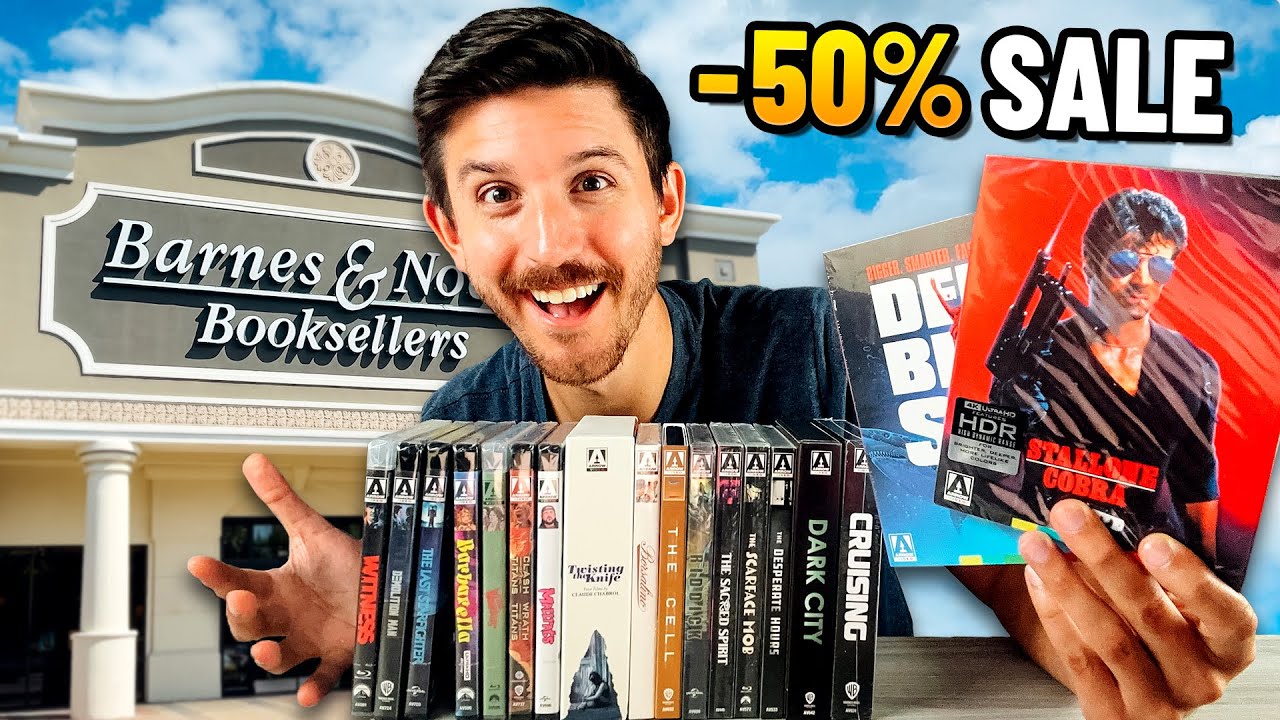 Сегодня в Barnes & Noble стартует распродажа Arrow Video со скидкой 50%!