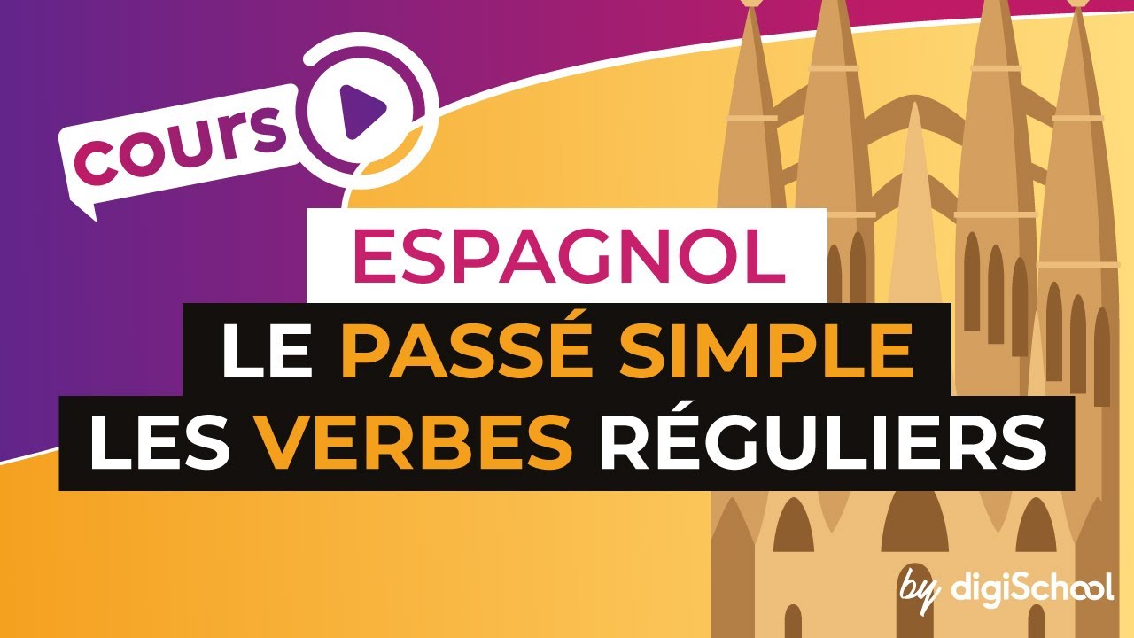 Le passé simple - Les verbes réguliers - Espagnol