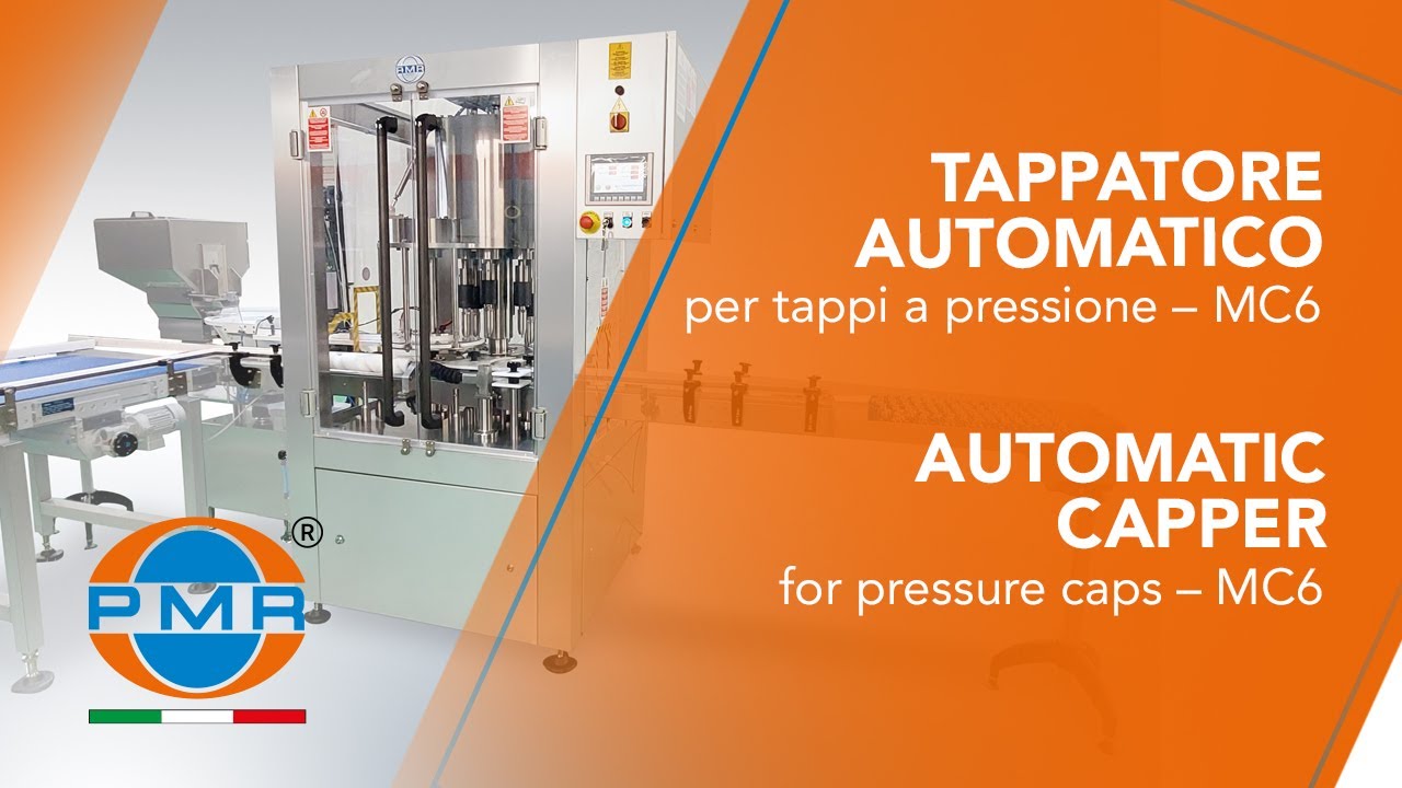 TAPPATORE INDUSTRIALE PER TAPPI A PRESSIONE - MC6
