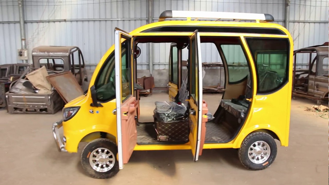 Zhengzhou Lianke E-car LK4600B electric car presentation and operation details