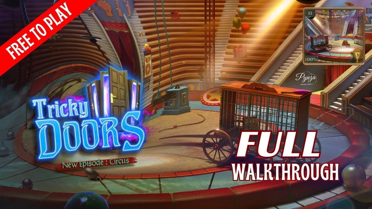 Tricky Doors Level 11 Circus Walkthrough