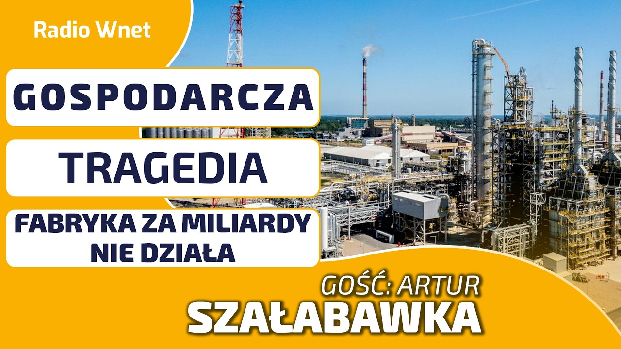 POLSKA TRAGEDIA GOSPODARCZA! Polska fabryka polimer&oacute;w za miliardy od miesięcy stoi i niszczeje