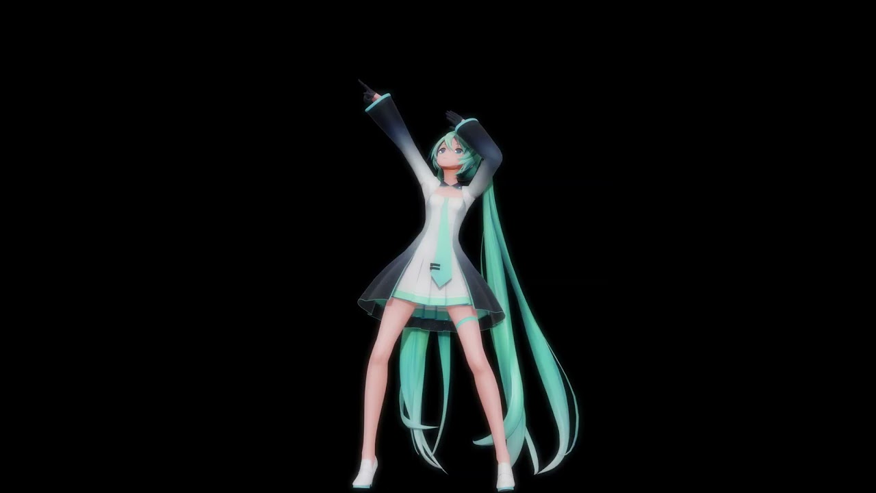 【MMD】BlueStar / YYB式初音ミク_10th / 4K60fps / 黒背景 / タブレット用縦画面