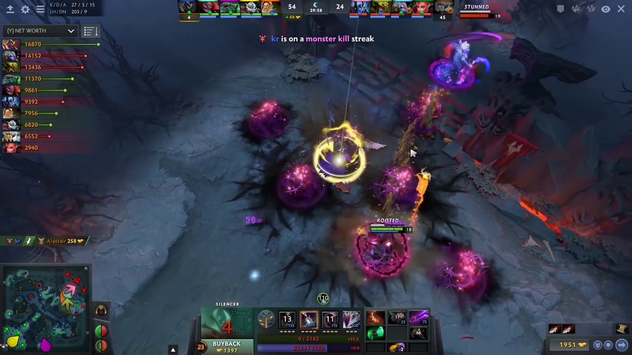 Dota 2 - crazy silencer! Wtf