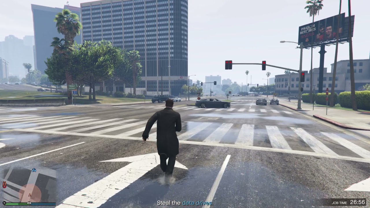 Grand Theft Auto 5 Online - Terrorbyte Mission - Data Sweep
