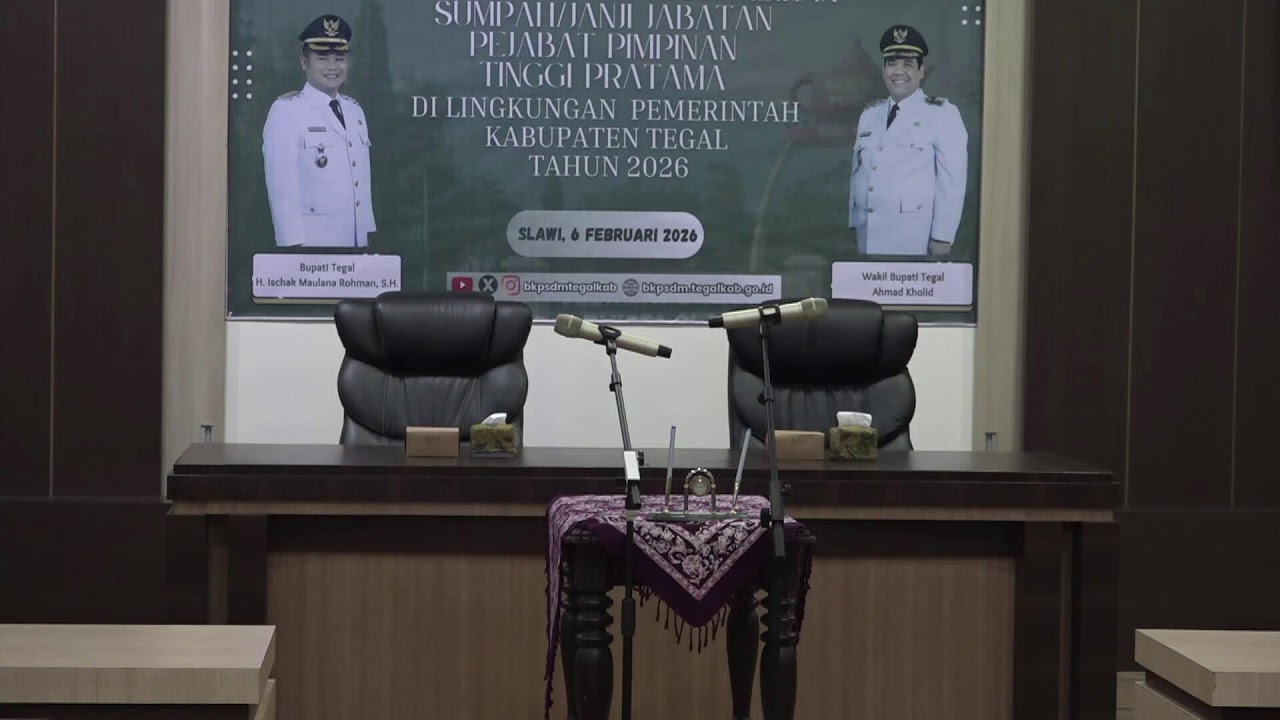 PELANTIKAN DAN PENGAMBILAN SUMPAH JABATAN
