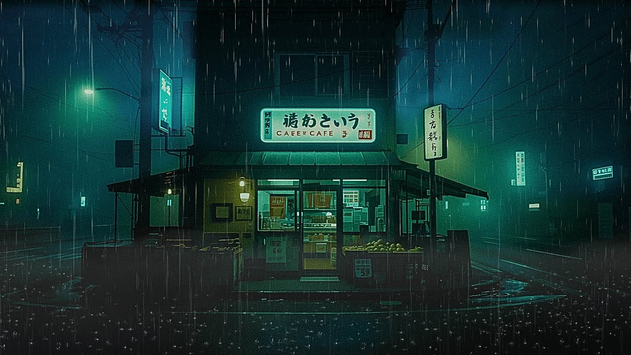 Tokyo Rain at Midnight 🌧️ Lofi Hip Hop Mix [Neon Aesthetic Beats]