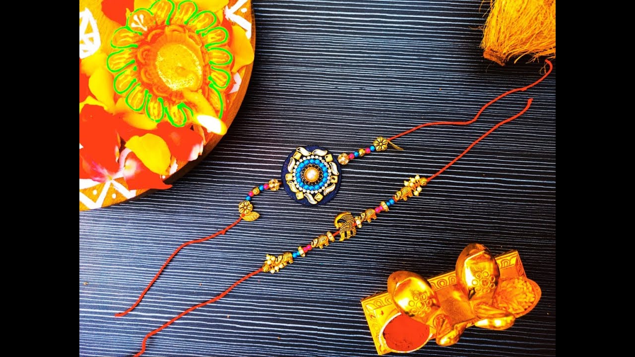 Homemade rakhi|Beautiful Rakhi|DIY Rakhi|easy rakhi making ideas|latest Rakhi 2020|Amazing rakhi