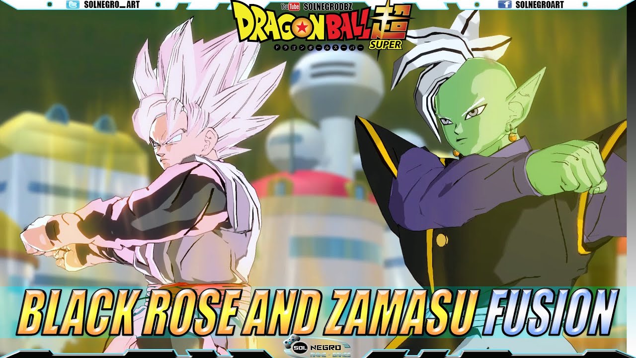 FUSION Zamasu and Black Goku SSJ Rose - Alternative End Battle VS Vegito Dragon Ball Super XV