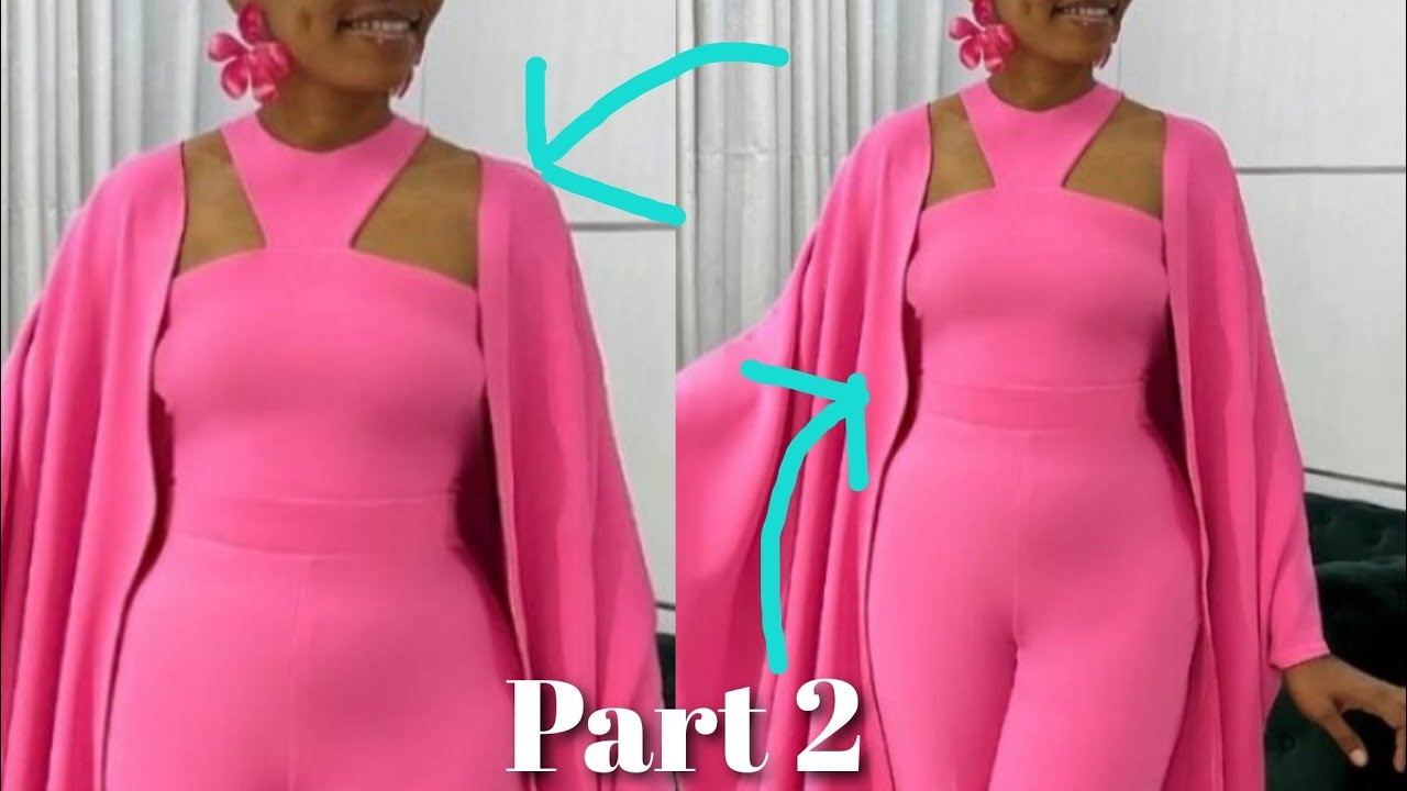 How to Cut & Sew A Crop Top With Yoke Neckline CutOut neatly