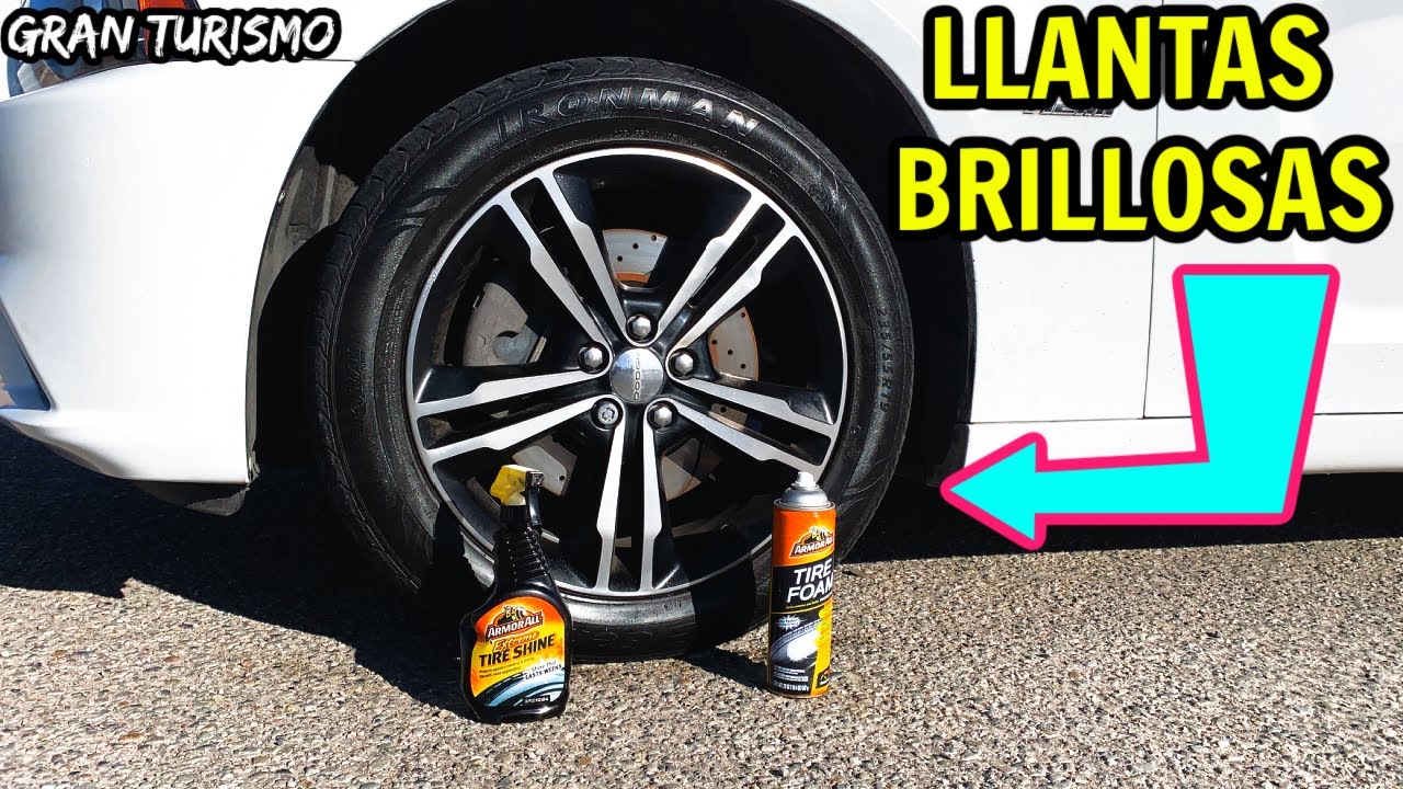Como Sacarle El Mejor Brillo A Las Llantas De Tu Automóvil! | Spray vs. Espuma | Gran Turismo Latino