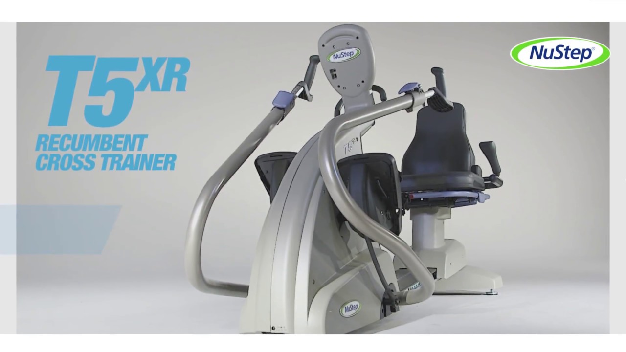 The NuStep T5XR Recumbent Cross Trainer
