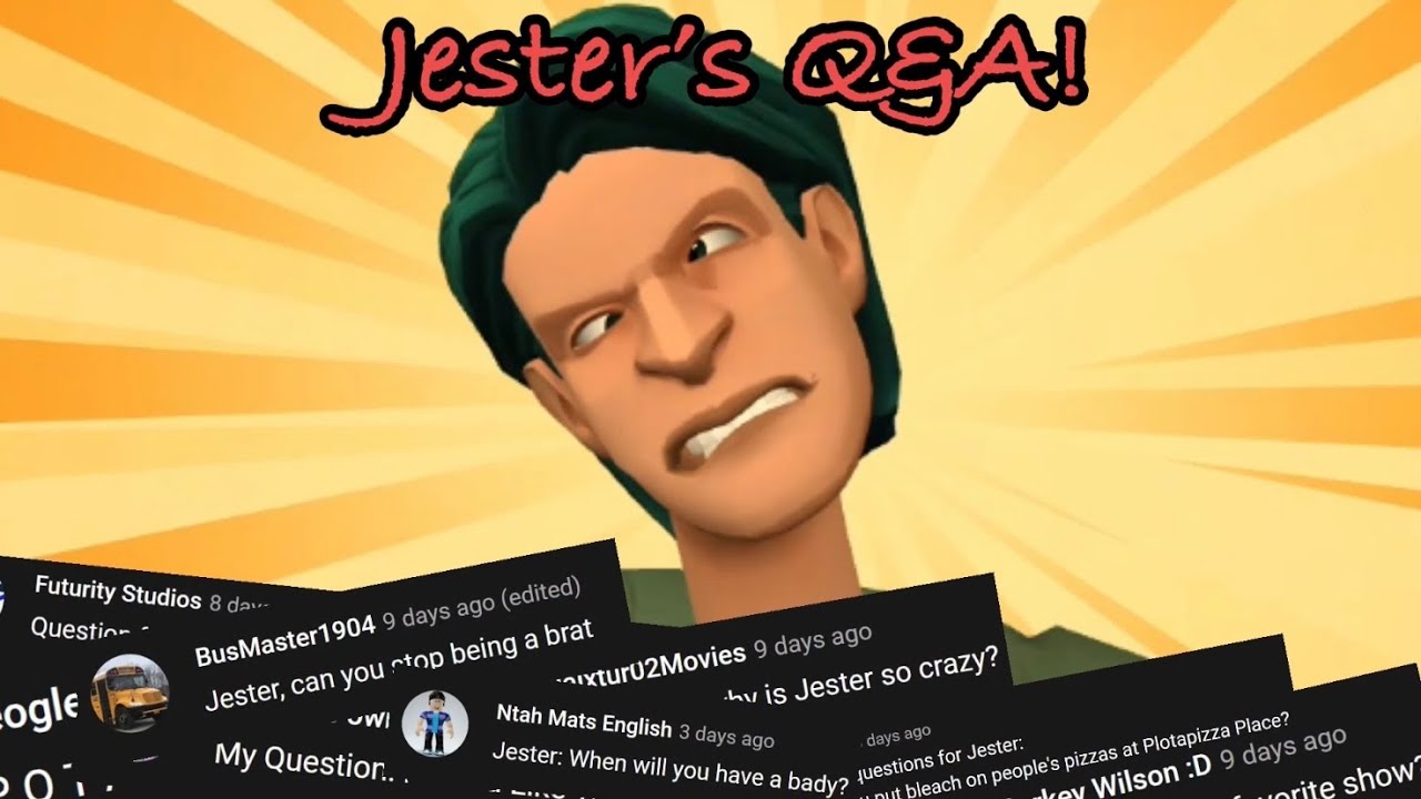 Jester's Q&A: 1K-Sub Special! | Plotagon [CC AVAILABLE]