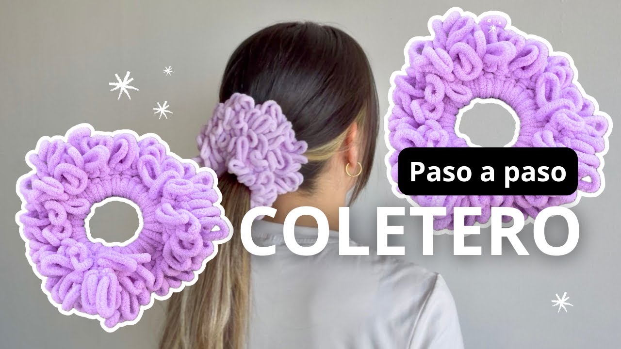 🔥Coletero para Principiantes con Punto Bucle🔥| Tutorial Hebras Crochet