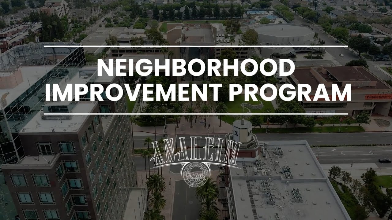 Public Work's Neighborhood Improvement Program