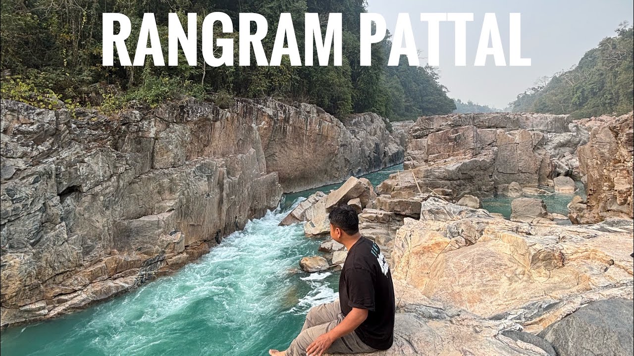 Rangram pattal - BLUEISH RIVER OF GARO HILLS