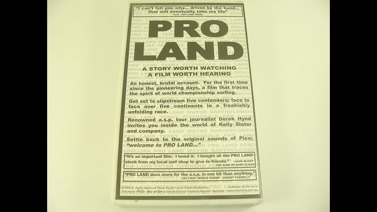 pro land - a film by Derek Hynd