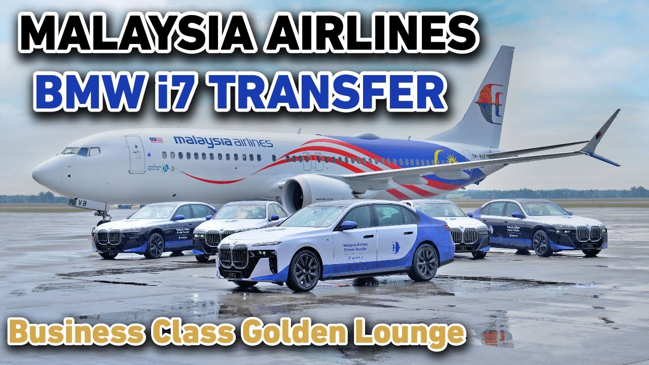 Malaysia Airlines BMW i7 Transfer & Overnight stay at Golden Lounge Business Lounge at KLIA
