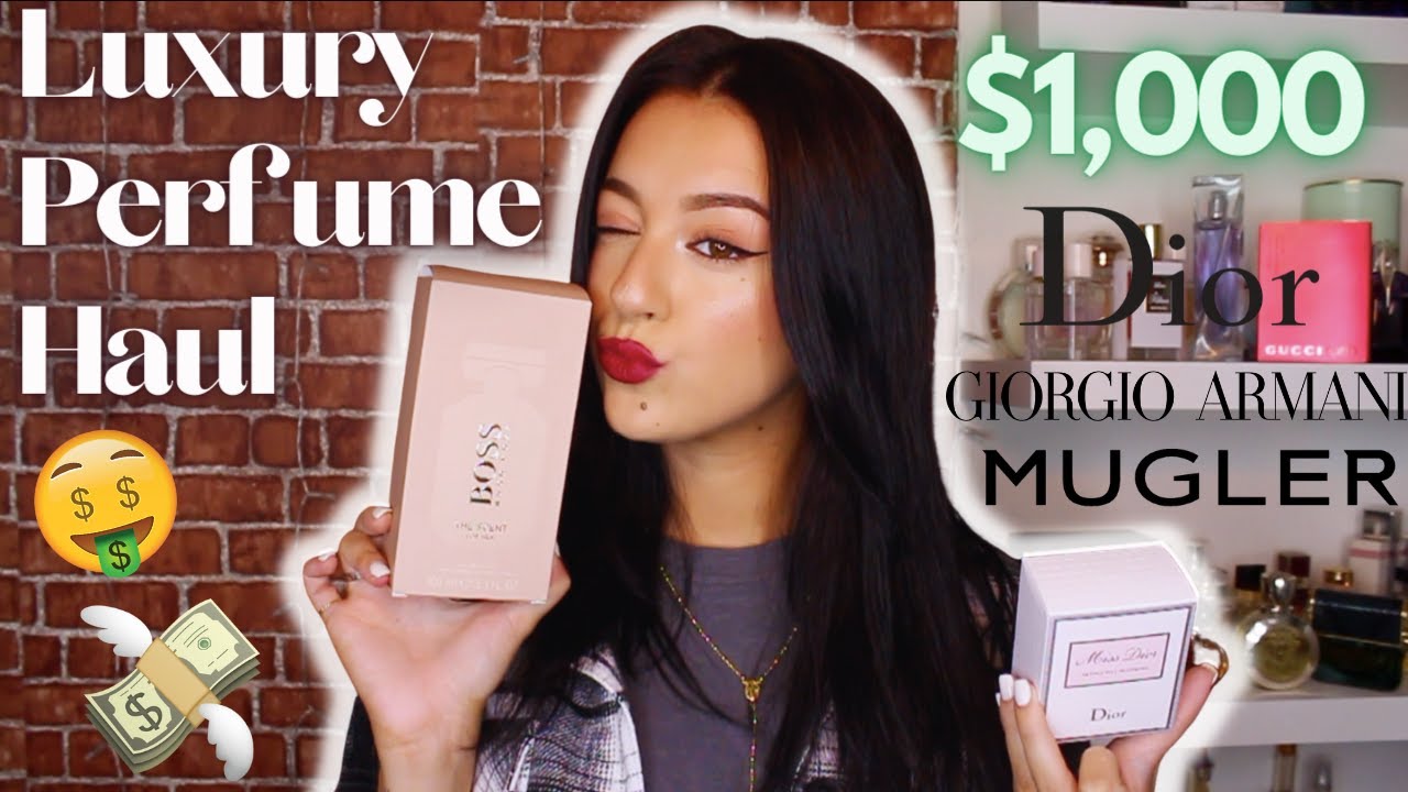 😍🤤$1,000 HUGE LUXURY PERFUME HAUL!!😍🤤
