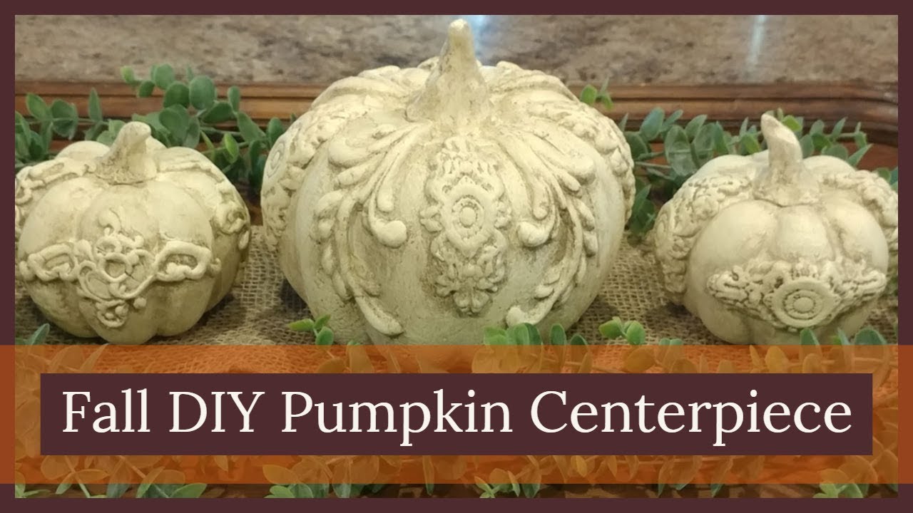 DIY Dark & Decrepit Dust Dollar Tree Pumpkin Makeover