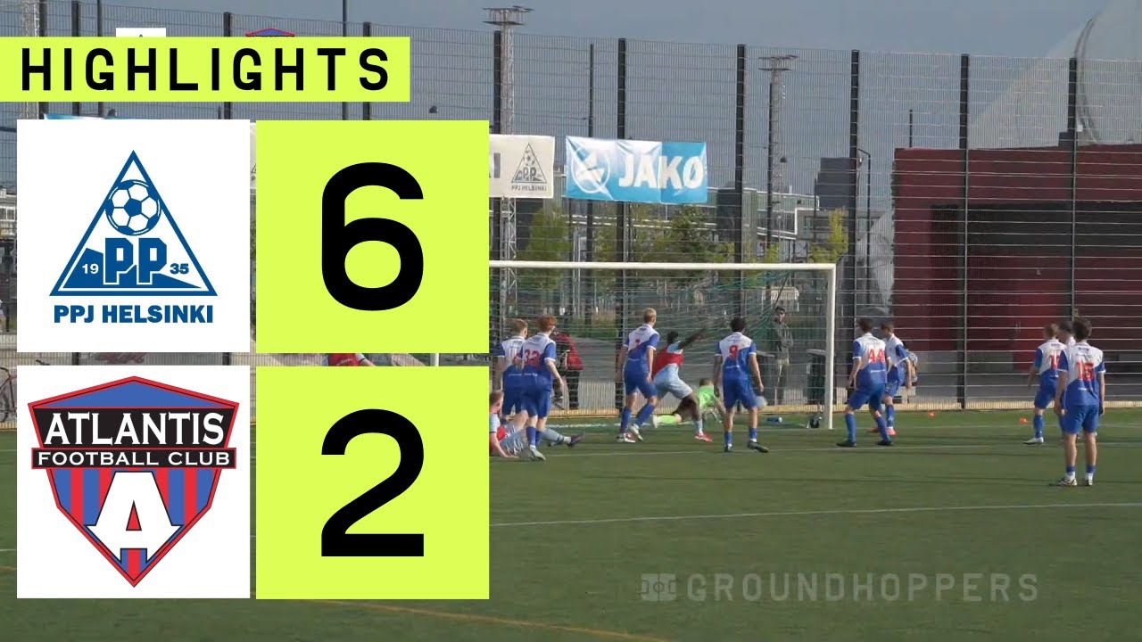 [Miesten Kakkonen] PPJ vs Atlantis FC/Akatemia 6-2 (3-1) | Highlights